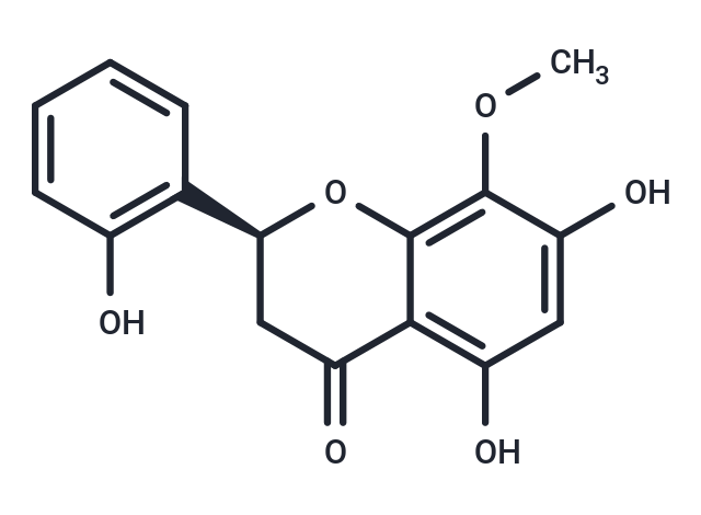 化合物 2',5,7-Trihydroxy-8-methoxyflavanone|TMA0746|TargetMol