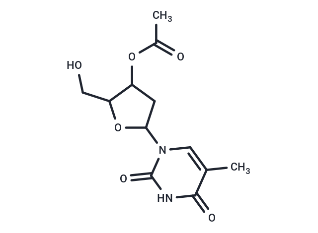 化合物 3’-O-Acetylthymidine|TNU1559|TargetMol