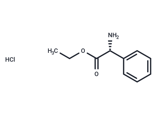 化合物 (R)-Ethyl 2-amino-2-phenylacetate hydrochloride|T65809|TargetMol