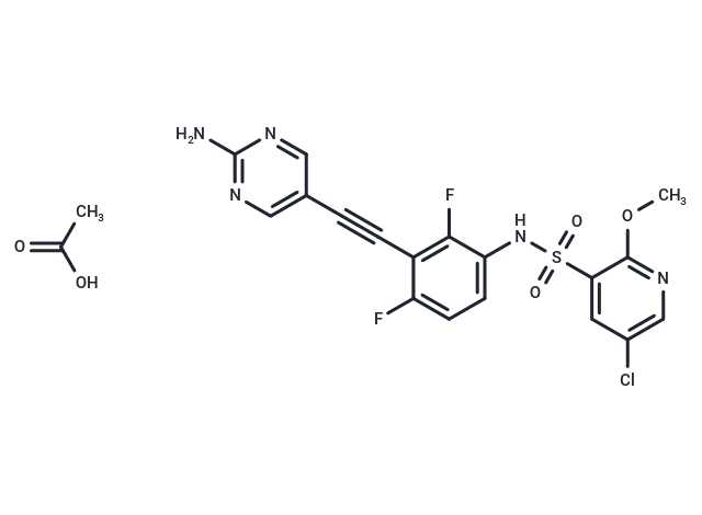 化合物 GCN2iB acetate|T69829|TargetMol