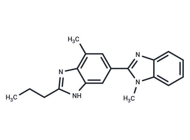 化合物 1,7'-Dimethyl-2'-propyl-1H,1'H-2,5'-bibenzo[d]imidazole|T65771|TargetMol