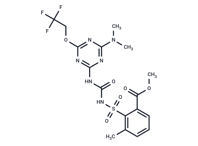 化合物 Triflusulfuron-methyl|T34941|TargetMol