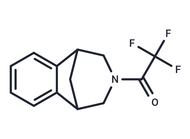 化合物 1-(4,5-Dihydro-1H-1,5-methanobenzo[d]azepin-3(2H)-yl)-2,2,2-trifluoroethanone|T66324|TargetMol