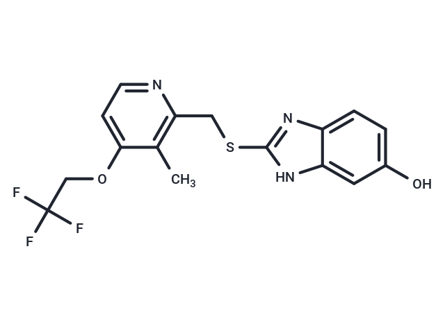 化合物 5-Hydroxy Lansoprazole Sulfide|T70978|TargetMol