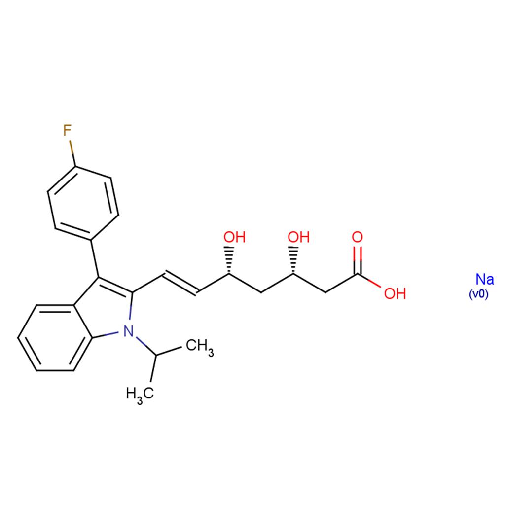 化合物 (3S,5R)-Fluvastatin sodium|T10129|TargetMol