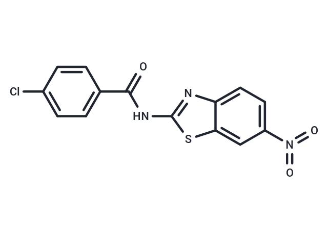 化合物 4-Chloro-N-(6-nitrobenzo[d]thiazol-2-yl)benzamide|TNU0866|TargetMol