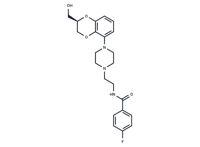 化合物 Flesinoxan|T16711|TargetMol