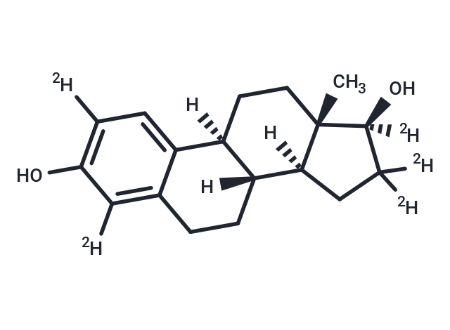 17β-雌二醇-2,4,16,16,17-d5|TMID-0108|TargetMol