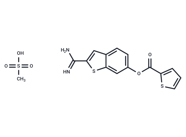 化合物 BCX 1470 methanesulfonate|T13567|TargetMol