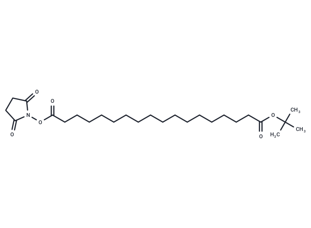 化合物 Boc-C16-NHS ester|T17648|TargetMol