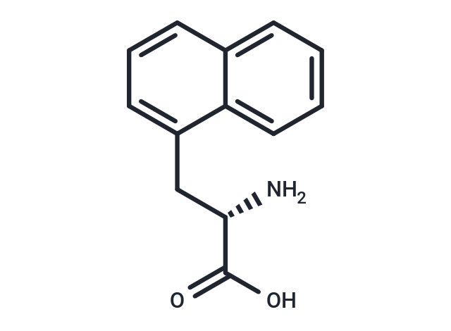 化合物 (S)-2-Amino-3-(naphthalen-1-yl)propanoic acid|T65385|TargetMol