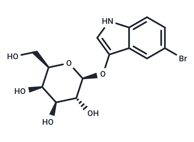 化合物 5-Bromo-3-indolyl β-D-galactopyranoside|T41351|TargetMol