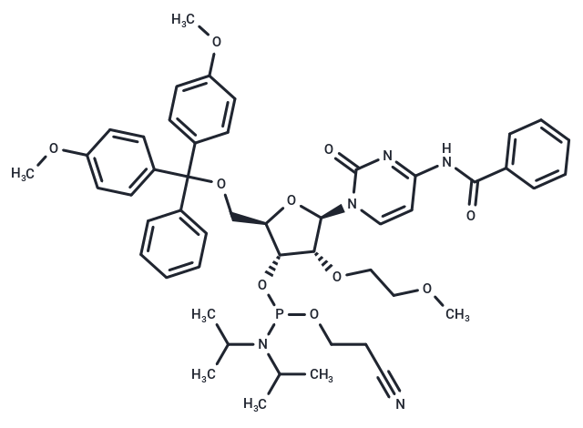 化合物 2’-O-MOE-C(Bz)-3’-phosphoramidite|TNU1240|TargetMol