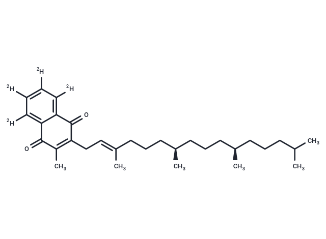 化合物 Vitamin K1-d4|TMID-0001|TargetMol