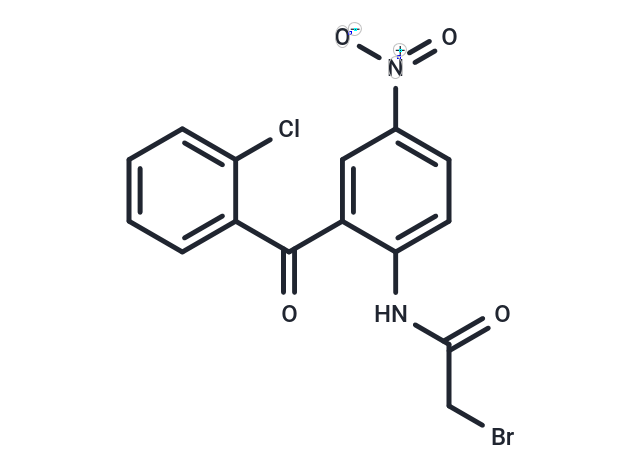 化合物 2-Bromo-N-(2-(2-chlorobenzoyl)-4-nitrophenyl)acetamide|T66957|TargetMol