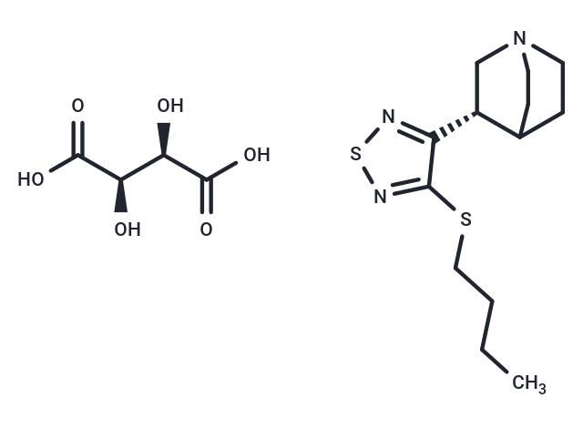 化合物 Vedaclidine tartrate|T29102|TargetMol