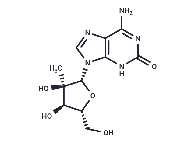 化合物 2’-C-Methyl isoguanosine|TNU0099|TargetMol