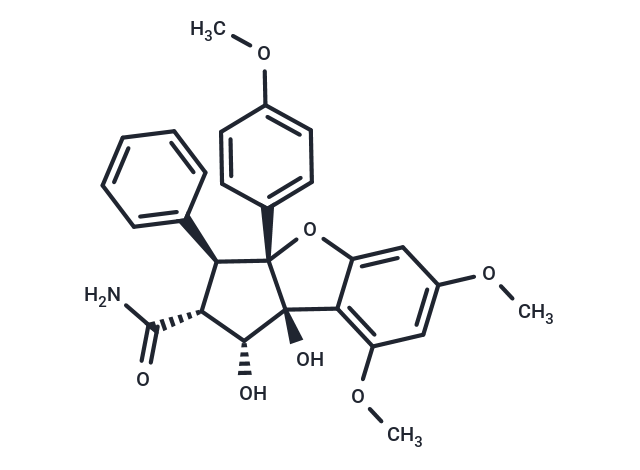 Didesmethylrocaglamide|T36750|TargetMol