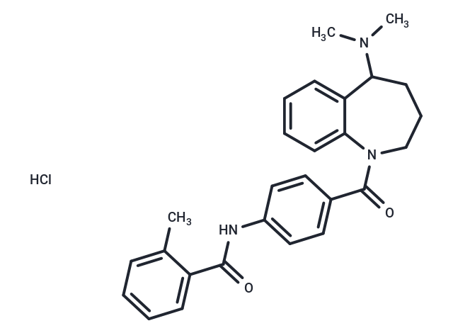 化合物 Mozavaptan hydrochloride|T21465|TargetMol