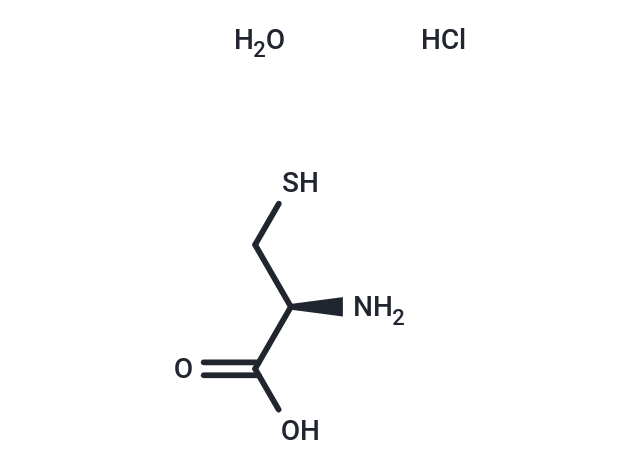 化合物 (S)-2-Amino-3-mercaptopropanoic acid hydrochloride hydrate|T66658|TargetMol