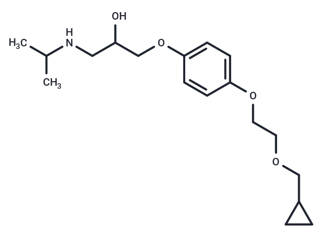 化合物 Cicloprolol (free base)|T68956|TargetMol