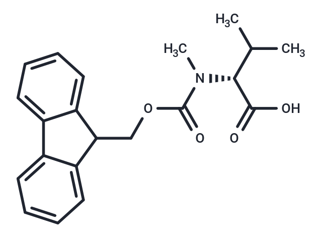 化合物 Fmoc-N-Me-Val-OH|T19325|TargetMol