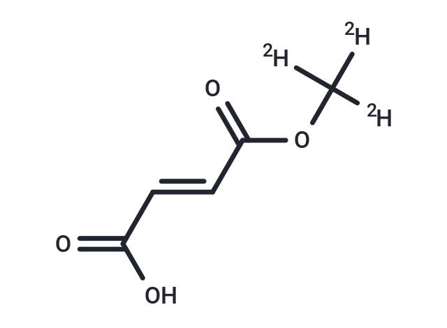 化合物 Monomethyl fumarate-d3|T19435|TargetMol