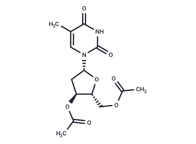 化合物 3’,5’-di-O-acetylthymidine|TNU1395|TargetMol