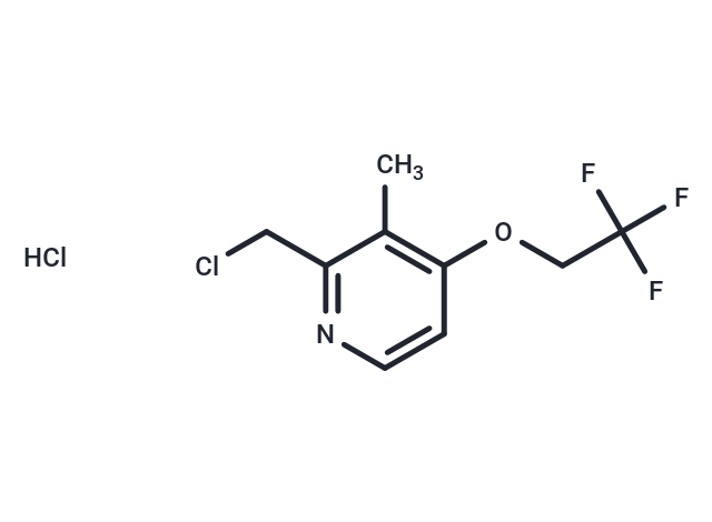 化合物 2-Chloromethyl-3-methyl-4-(2,2,2-trifluoroethoxy)pyridine hydrochloride|T67443|TargetMol