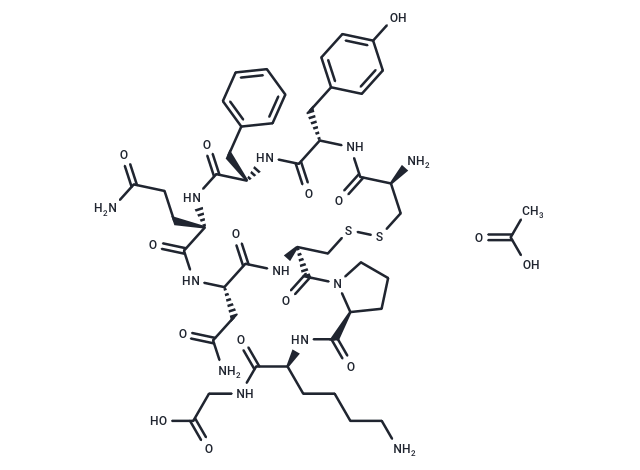 化合物 Lysipressin Acetate|TP2459|TargetMol