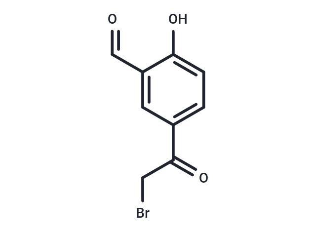 化合物 5-(2-Bromoacetyl)-2-hydroxybenzaldehyde|T66272|TargetMol