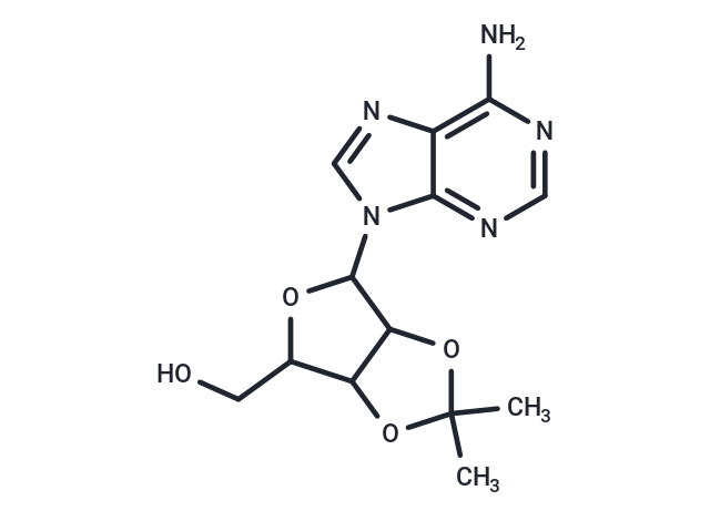 化合物 2’,3’-O-Isopropylidene adenosine|TNU0614|TargetMol