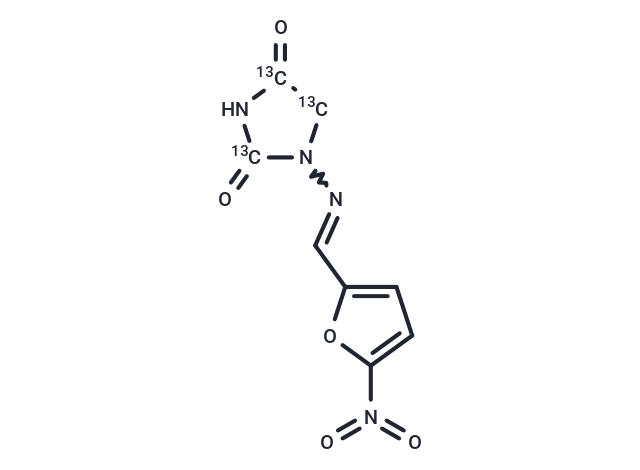 Nitrofurantoin-13C3|T36537|TargetMol