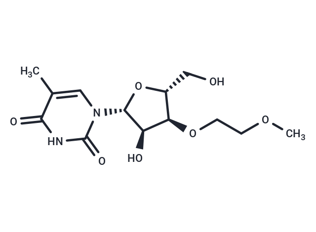 化合物 3’-O-(2-Methoxyethyl)-5-methyluridine|TNU1360|TargetMol