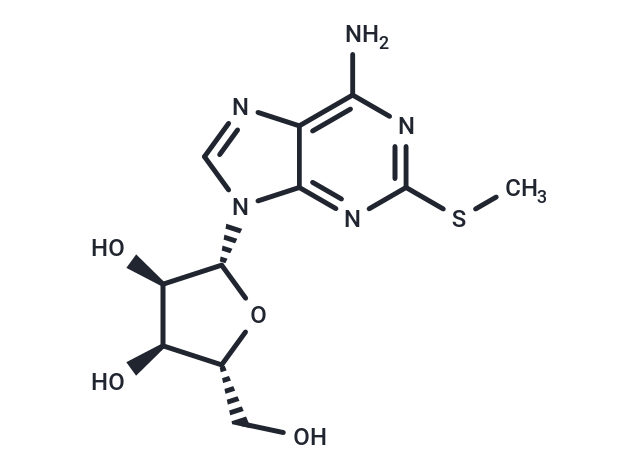 化合物 2-Methylthioadenosine|TNU0255|TargetMol