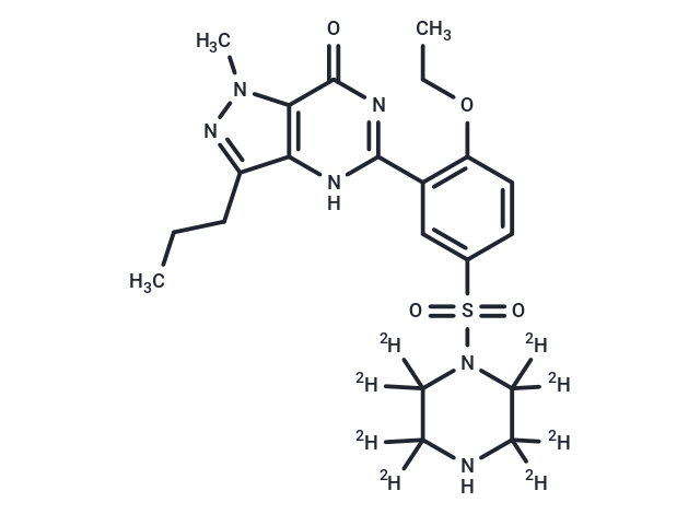 化合物 N-Desmethyl Sildenafil-d8|TMID-0050|TargetMol