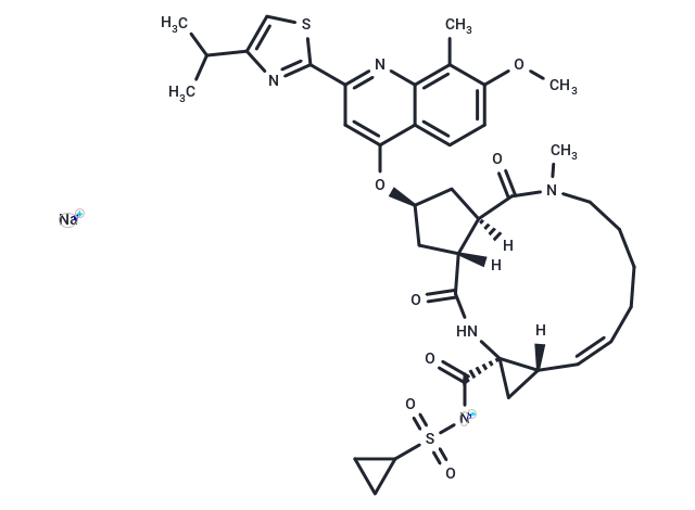 化合物 Simeprevir sodium|T21341|TargetMol