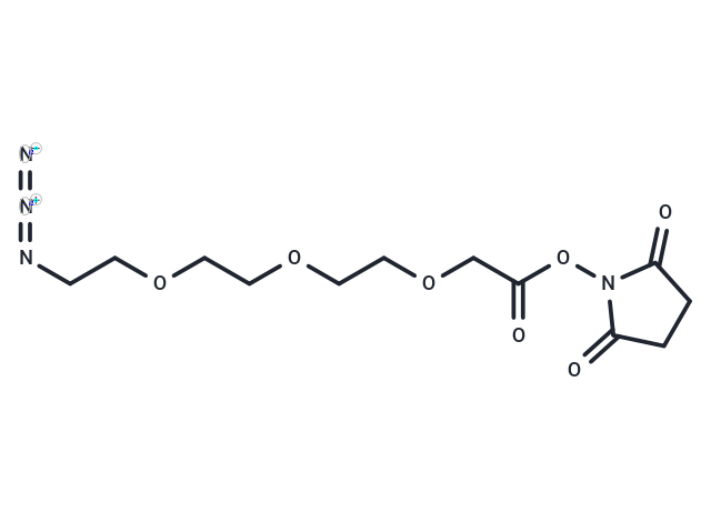 化合物 Azido-PEG3-NHS ester|T14431|TargetMol