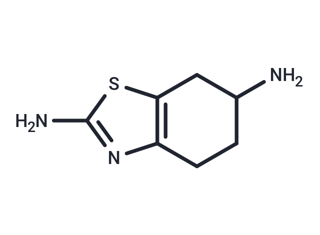 化合物 4,5,6,7-Tetrahydrobenzo[d]thiazole-2,6-diamine|T64884|TargetMol