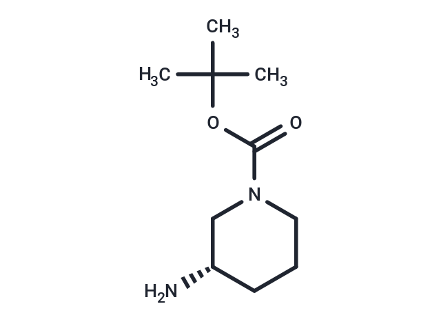 化合物 tert-Butyl 3-aminopiperidine-1-carboxylate|T64856|TargetMol