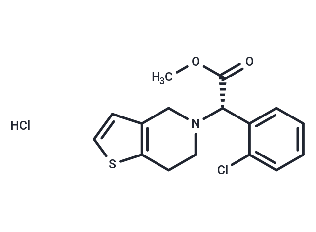 化合物 Clopidogrel HCl|T71254|TargetMol