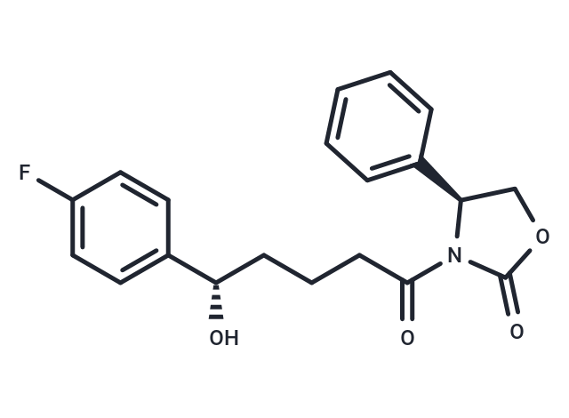 化合物 (S)-3-((S)-5-(4-Fluorophenyl)-5-hydroxypentanoyl)-4-phenyloxazolidin-2-one|T66207|TargetMol