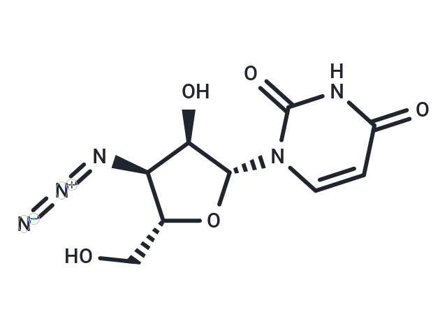 化合物 3’-Azido-3’-deoxyuridine|TNU0131|TargetMol