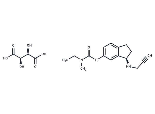 Ladostigil hemitartrate|T39513|TargetMol