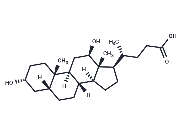 化合物 3α,12β-Dihydroxycholanoic acid|T13505|TargetMol