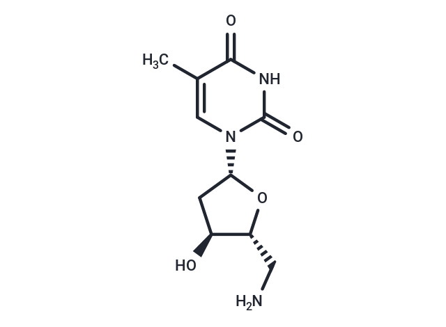 化合物 5’-Amino-5’-deoxythymidine|TNU1251|TargetMol