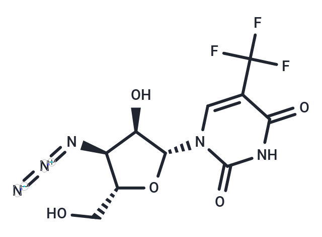 化合物 3’-Azido-3’-deoxy-5-trifluoromethyluridine|TNU0195|TargetMol