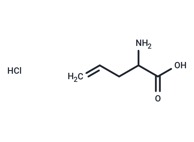 化合物 (S)-2-Aminopent-4-enoic acid hydrochloride|T65831|TargetMol