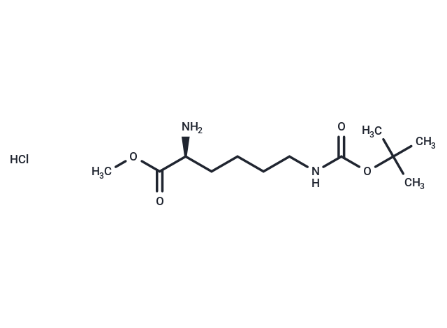 化合物 H-Lys(Boc)-OMe.HCl|T65875|TargetMol