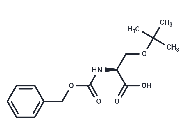 化合物 (S)-2-(((Benzyloxy)carbonyl)amino)-3-(tert-butoxy)propanoic acid|T65545|TargetMol